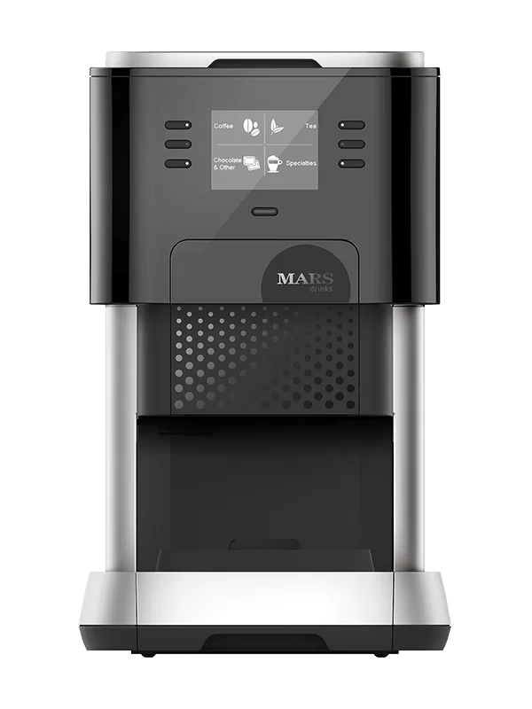 flavia-c500 A Flavia Creation 500 coffee machine on a black background.