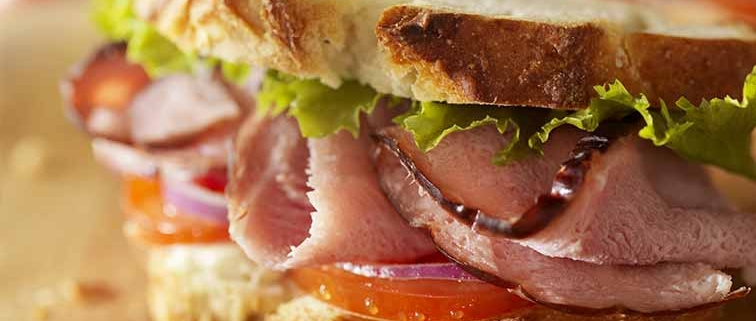 Rustic Black Forest Ham Sandwich