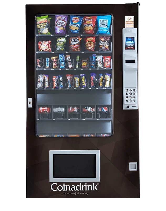 The AMS Combi combines your snacks and cold drinks brilliantly.