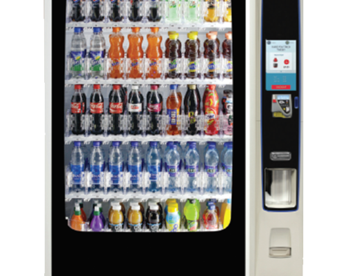 The Bevmax Media 45 cold drinks vending machine is ad advanced cold drinks vending machine.