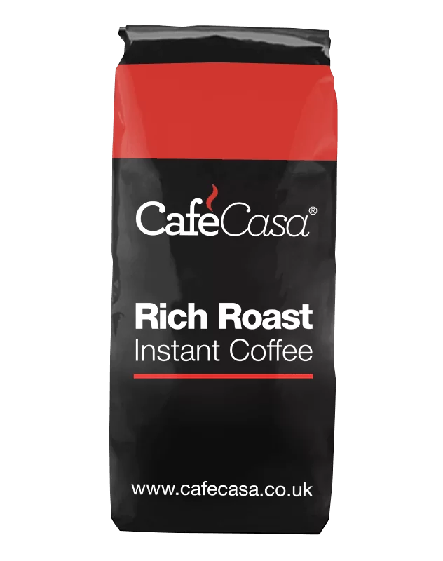 Rich roast instant coffee from CafeCasa.