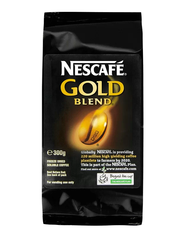 Enjoy quality beverages courtesy of Nescafe coffee beans.