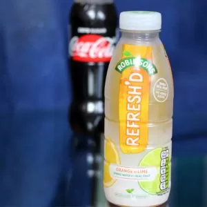 Bottled drinks chilled to perfection from Coinadrink's cold drinks machines.