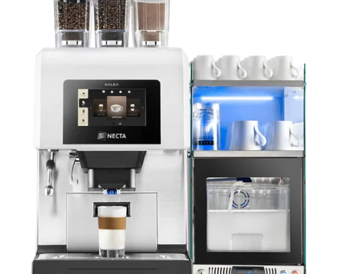 kalea-resize The Kalea is a stylish hot drinks machine that produces your beverage with fresh milk.