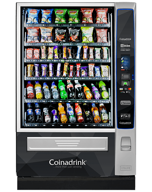 The Merchant 6 snack and cold drinks machine is an advanced and reliable vending solution.