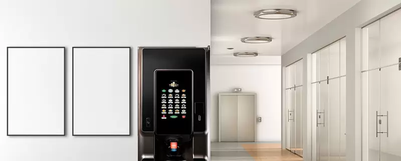 The Cali is a stylish and reliable hot drinks machine.