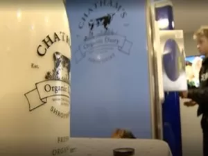 A fresh milk vending machine has launched in a Shropshire farm.