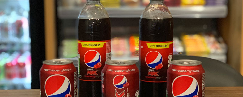 Pepsi Max Raspberry, now in our Micro Markets!