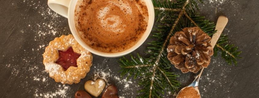 Check out some festive hot drinks to get you in the Christmas spirit!