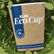 In what is a first in the vending industry, the Klix Eco Cup can be recycled as you normally would.