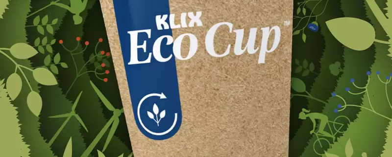 In what is a first in the vending industry, the Klix Eco Cup can be recycled as you normally would.