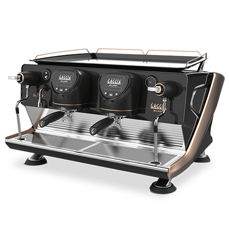 The Gaggia La Reale traditional coffee machine.