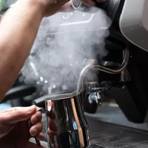 The La Giusta traditional coffee machine.