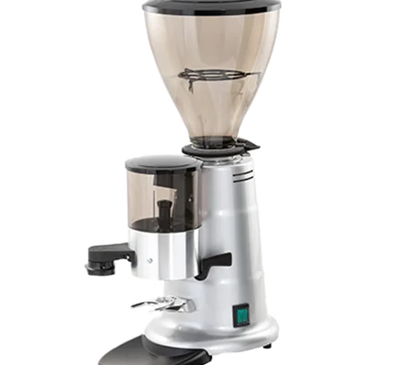 A Gaggia La Reale coffee grinder on a white background.