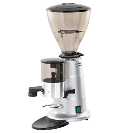 A Gaggia La Reale coffee grinder on a white background.