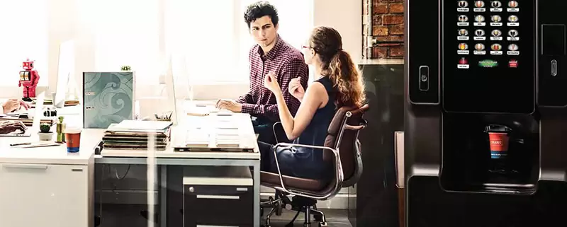 Why a vending machine is a safer option that using the kettle.