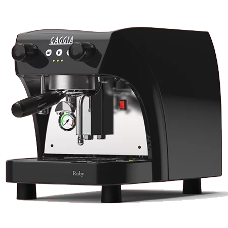 The Gaggia La Ruby commercial coffee machine is a compact but capable piece of equipment that is ideal for small to medium sized locations.