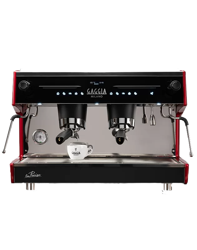 The Gaggia La Precisa commercial coffee machine from Coinadrink Limited. The Gaggia La Precisa commercial coffee machine from Coinadrink Limited.
