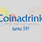 Coinadrink Limited, the vending machine company, turns 59! Coinadrink Limited, the vending machine company, turns 59!