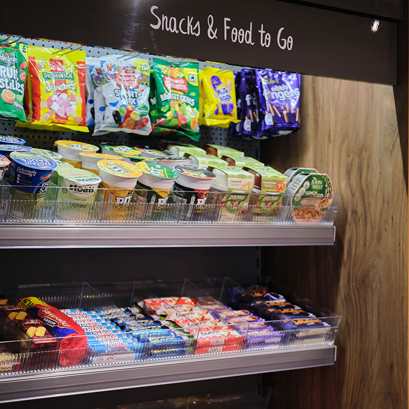 Because the Micro Market is unmanned, it is more flexible than a canteen with 24/7 availability.