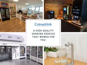 Coinadrink deliver a wide range of vending machine services to the automotive industry.