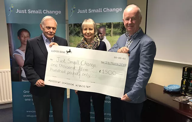 Enjoy a bottled water cooler and help around the world.