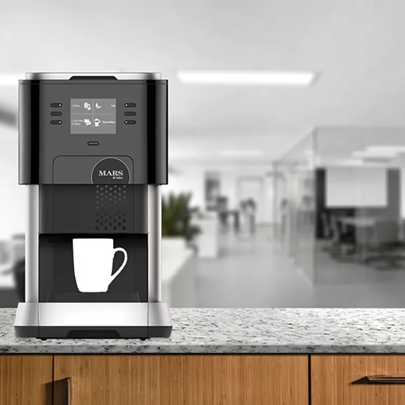 Our in-cup vending machines maximise convenience.