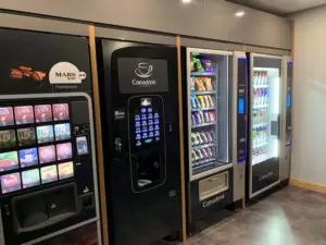 We guarantee a fully stocked vending machine, just one of the benefits of us financing our own equipment.