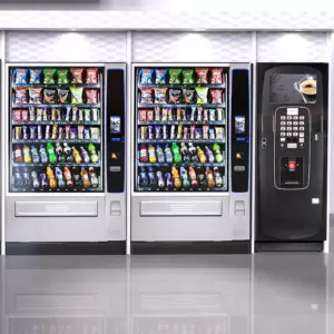 Vending furniture from Coinadrink Limited the vending machine company.