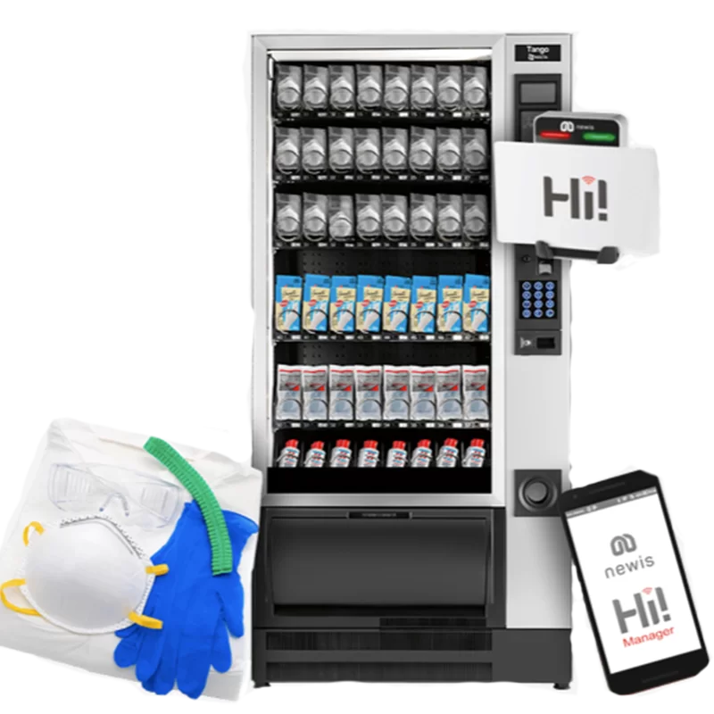 A PPE vending machine from Coinadrink Limited is a safe and reliable way to store and provide PPE items.