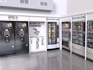 Vending machine services are perfect for manufacturing.