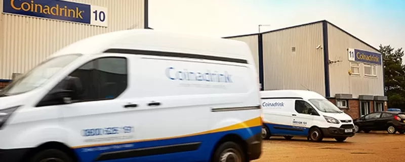 Coinadrink's vending machine operators and engineers UK