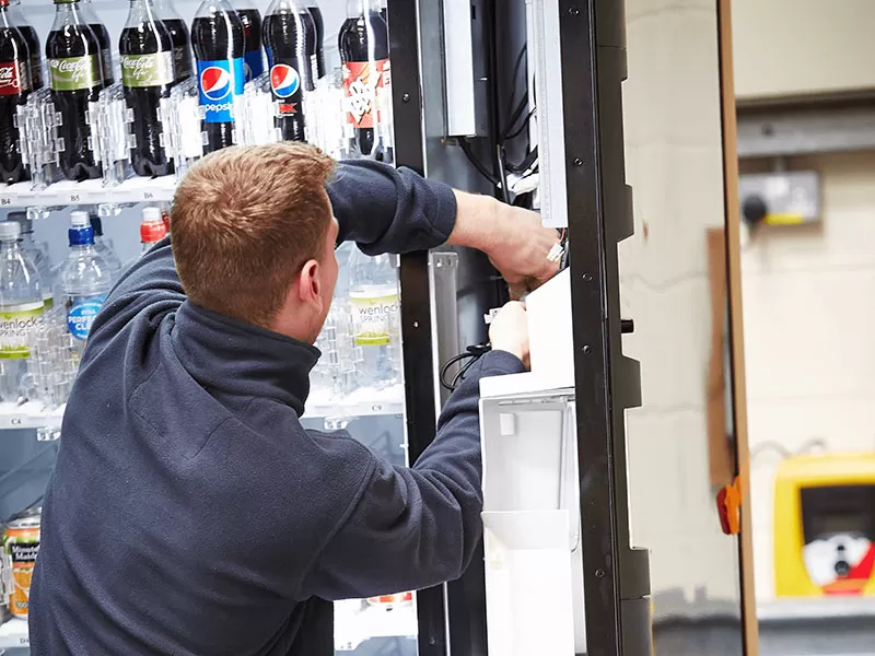 Our engineers help provide a great service with the latest service response time in the vending industry at under 2 hours.