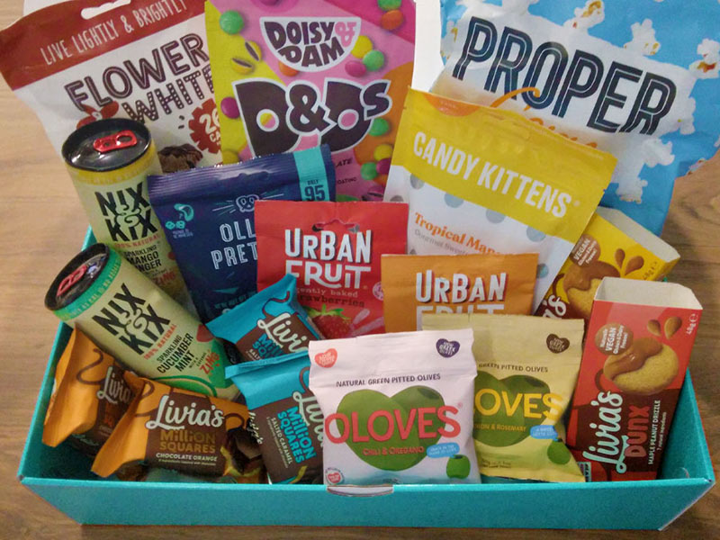 snacking subscription service box