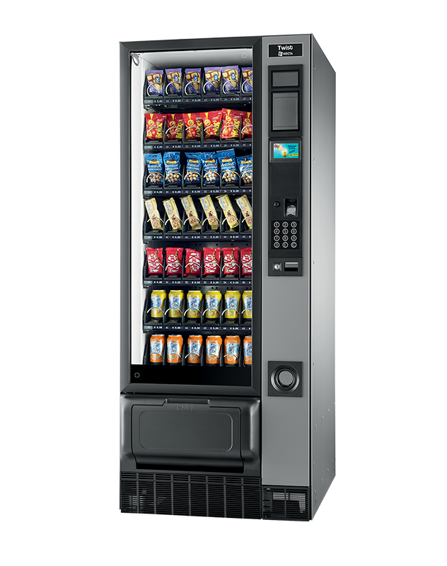twist snack cold drinks vending machine