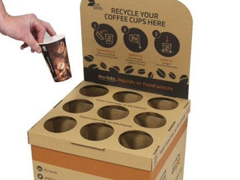 ds smith coffee cup drop box sustainability