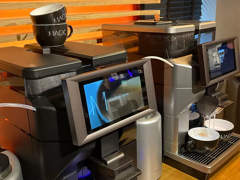 magic fresh milk coffee machine