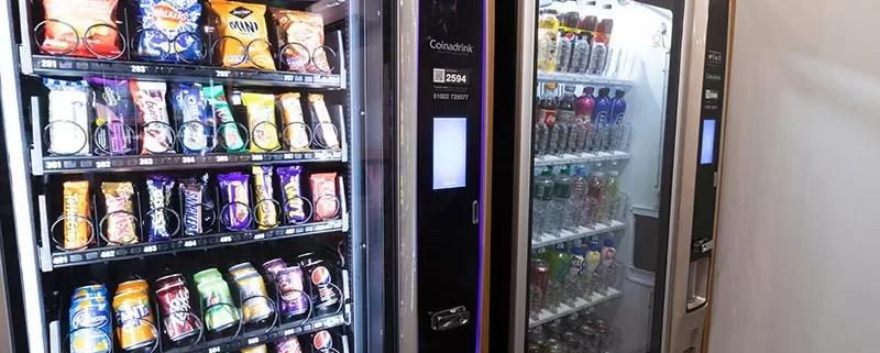 fully managed snacks and cold drinks