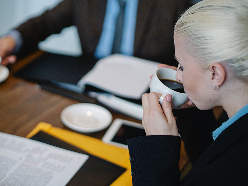 hot drinks vending machine for the workplace