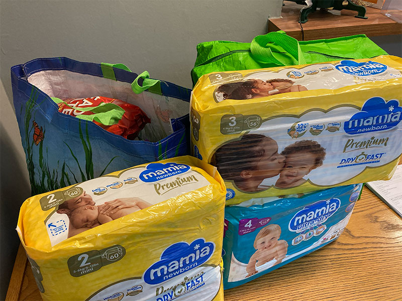 bloxwich and Blakenall food bank support