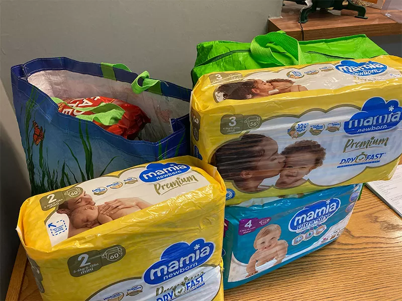 bloxwich and Blakenall food bank support