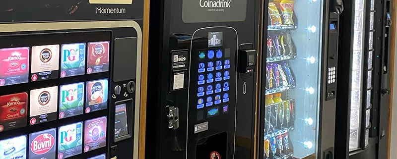 operated vending machine service