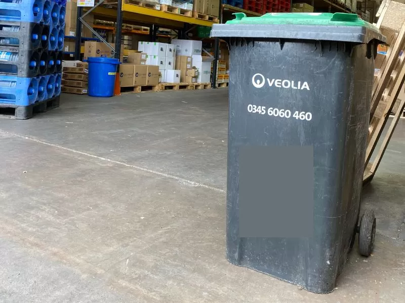 Veolia used coffee grounds and tea leaves