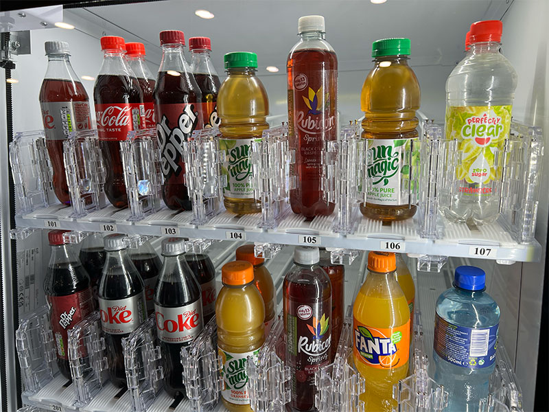 drinks vending machine products