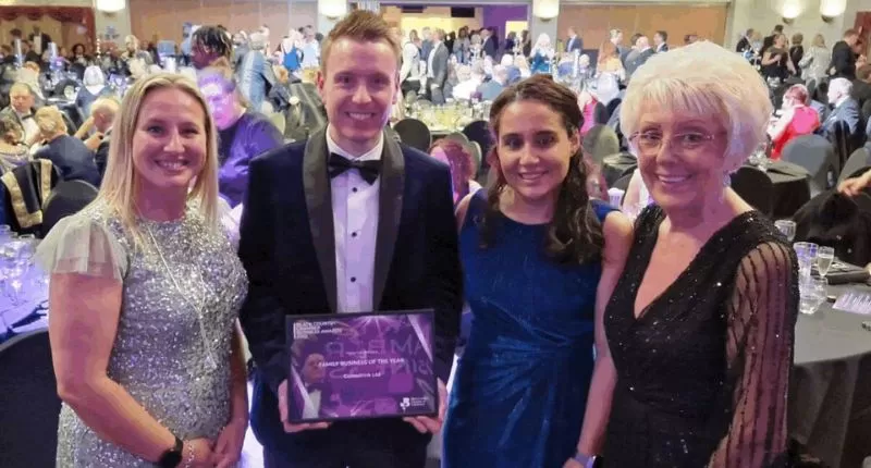 Coinadrink was commended as an excellent family business at the Black Country Chamber of Commerce Business Awards.