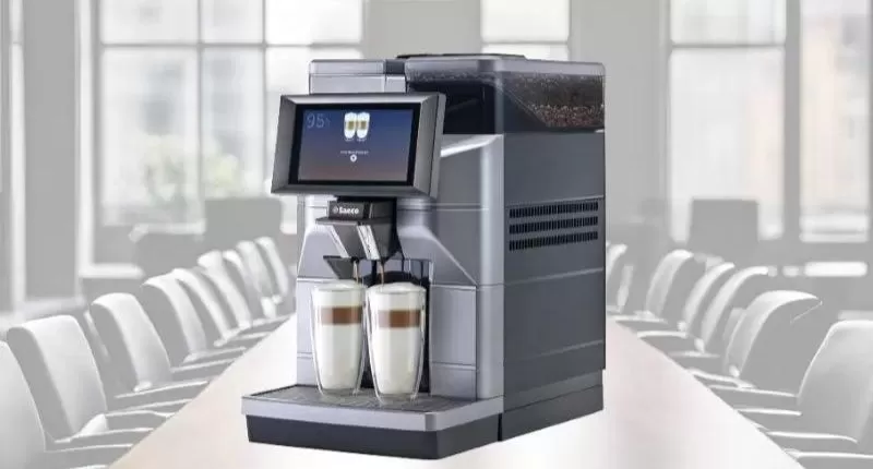 Enjoy high-quality coffee at work for less with the new Magic M2+ tabletop coffee machine.