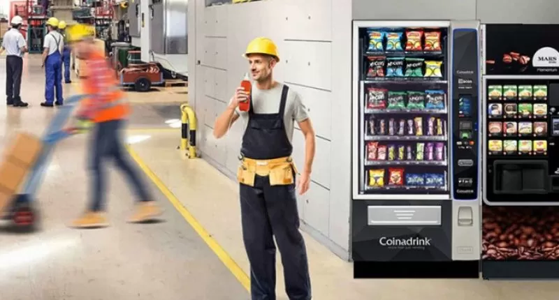 Our vending machine service ensures your equipment is always well-stocked.