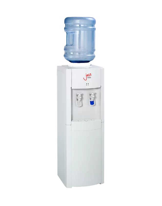 AA First Jazz 1000 chilled ambient bottled floorstanding water cooler.