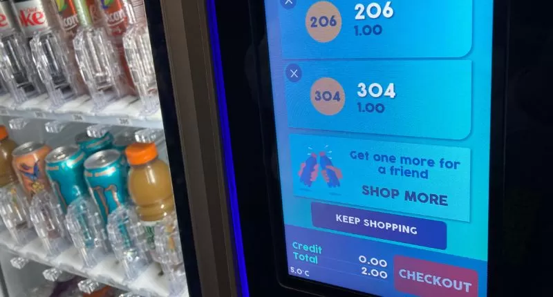 Digital cold drinks vending machines such as the BevMax make vending multiple items simple.