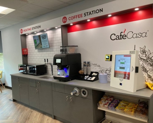 Coinadrink's Micro Market is best reserved for private locations, for the use of staff and clients.